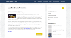 Desktop Screenshot of onlinecasinosslots.com